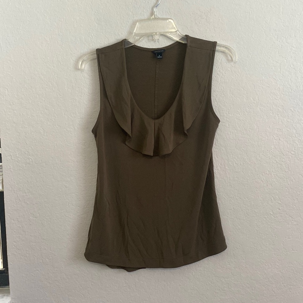 Pretty greenish brown blouse